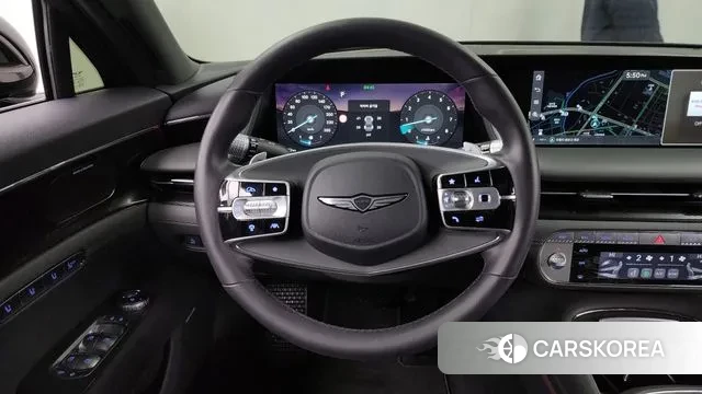 Genesis G90 (RS4) 2022 Черный из Кореи, фото 4