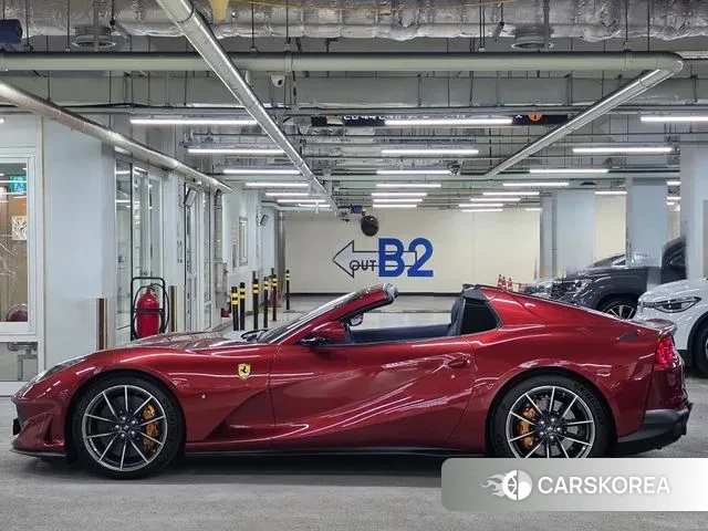 Ferrari 812 GTS 2021 Красный из Кореи, фото 4