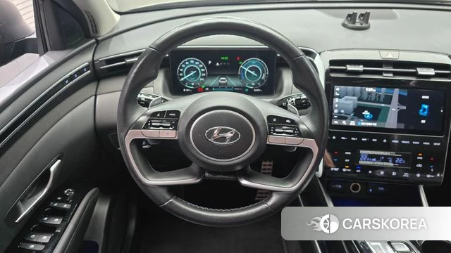 Hyundai Tucson Hybrid (NX4) 2021 Серый из Кореи, фото 4