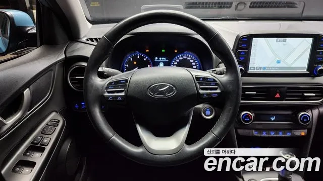 Hyundai Kona 2018 Небесно-голубой из Кореи, фото 4