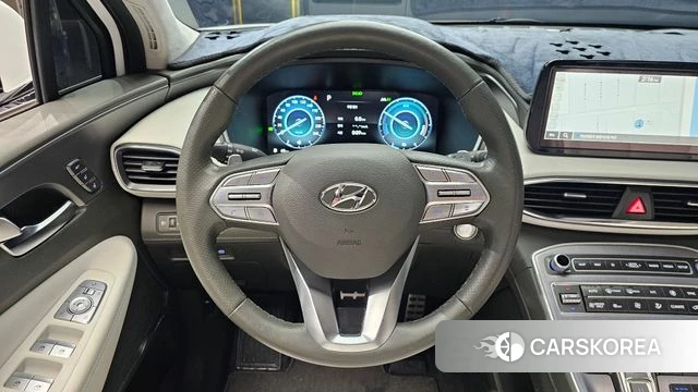 Hyundai The New Santa Fe 2023 Белый из Кореи, фото 4