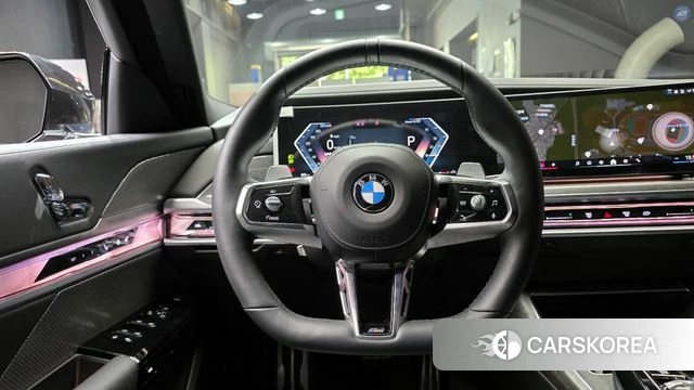 BMW 7 Series (G70) 2024 Черный из Кореи, фото 4