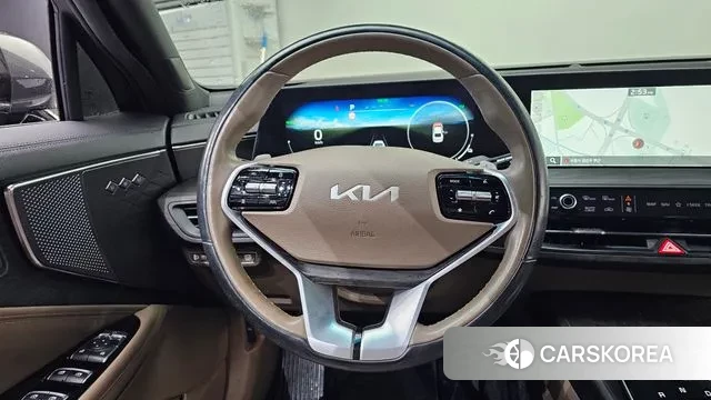 Kia K8 Hybrid 2021 Серый из Кореи, фото 4