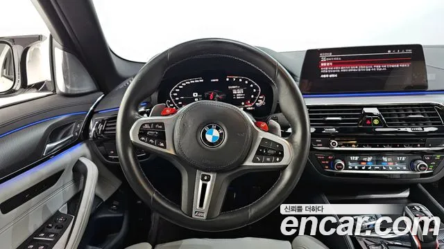 BMW M5 (F90) 2020 Белый из Кореи, фото 4