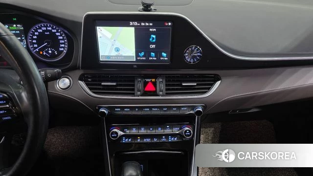 Hyundai Grandeur IG Hybrid 2018 Черный из Кореи, фото 4