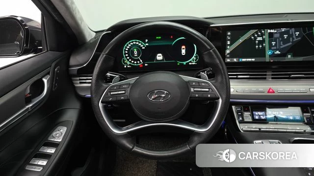 Hyundai The New Grandeur IG Hybrid 2020 Серый из Кореи, фото 4