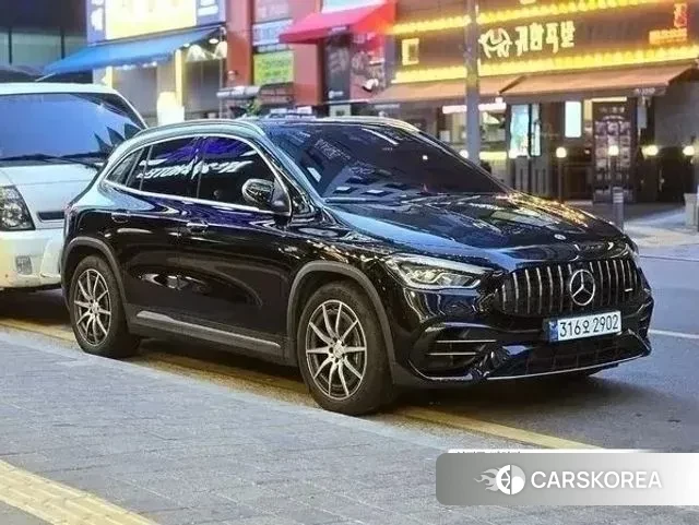 Mercedes-Benz GLA - Class H247 2022 Черный из Кореи, фото 4