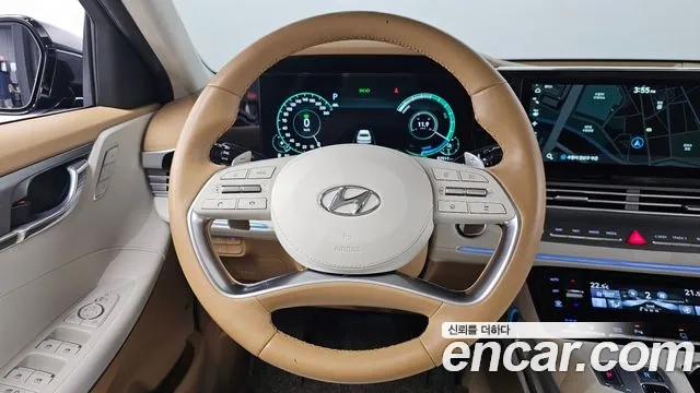Hyundai The New Grandeur IG Hybrid 2020 Серый из Кореи, фото 4
