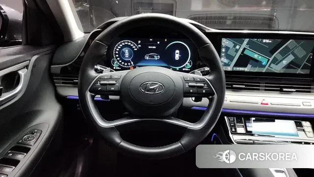 Hyundai The New Grandeur IG Hybrid 2021 Серый из Кореи, фото 4