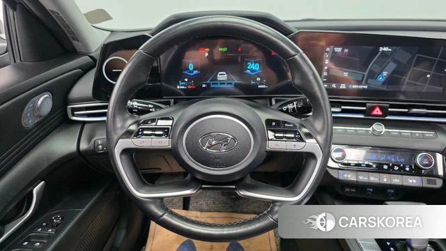 Hyundai Avante Hybrid (CN7) 2021 Серый из Кореи, фото 4