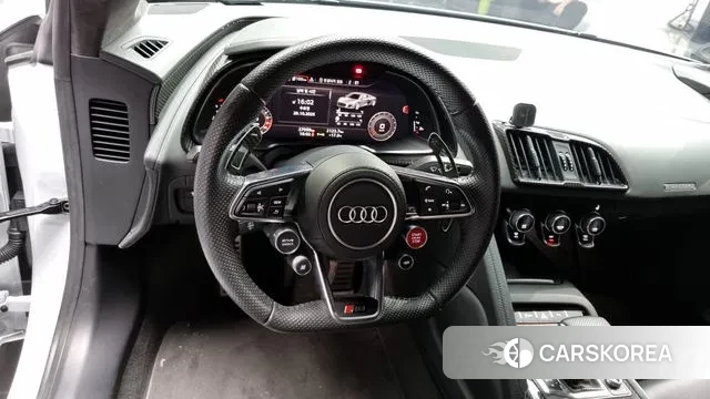 Audi R8 (4S) 2021 Белый из Кореи, фото 4