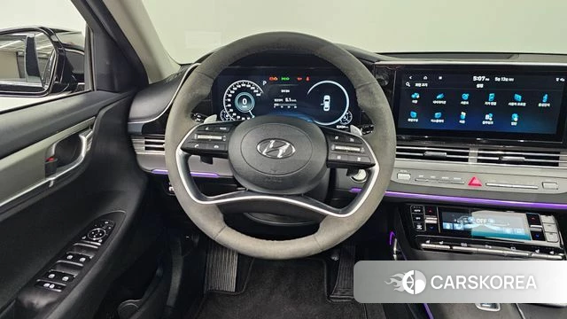 Hyundai The New Grandeur IG 2022 Черный из Кореи, фото 4