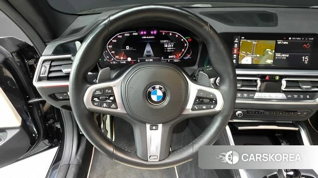 BMW 4 Series (G22) 2021 Черный из Кореи, фото 4