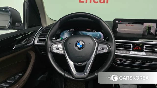 BMW X3 (G01) 2022 Черный из Кореи, фото 4