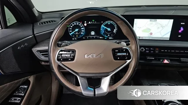 Kia K8 Hybrid 2021 Черный из Кореи, фото 4