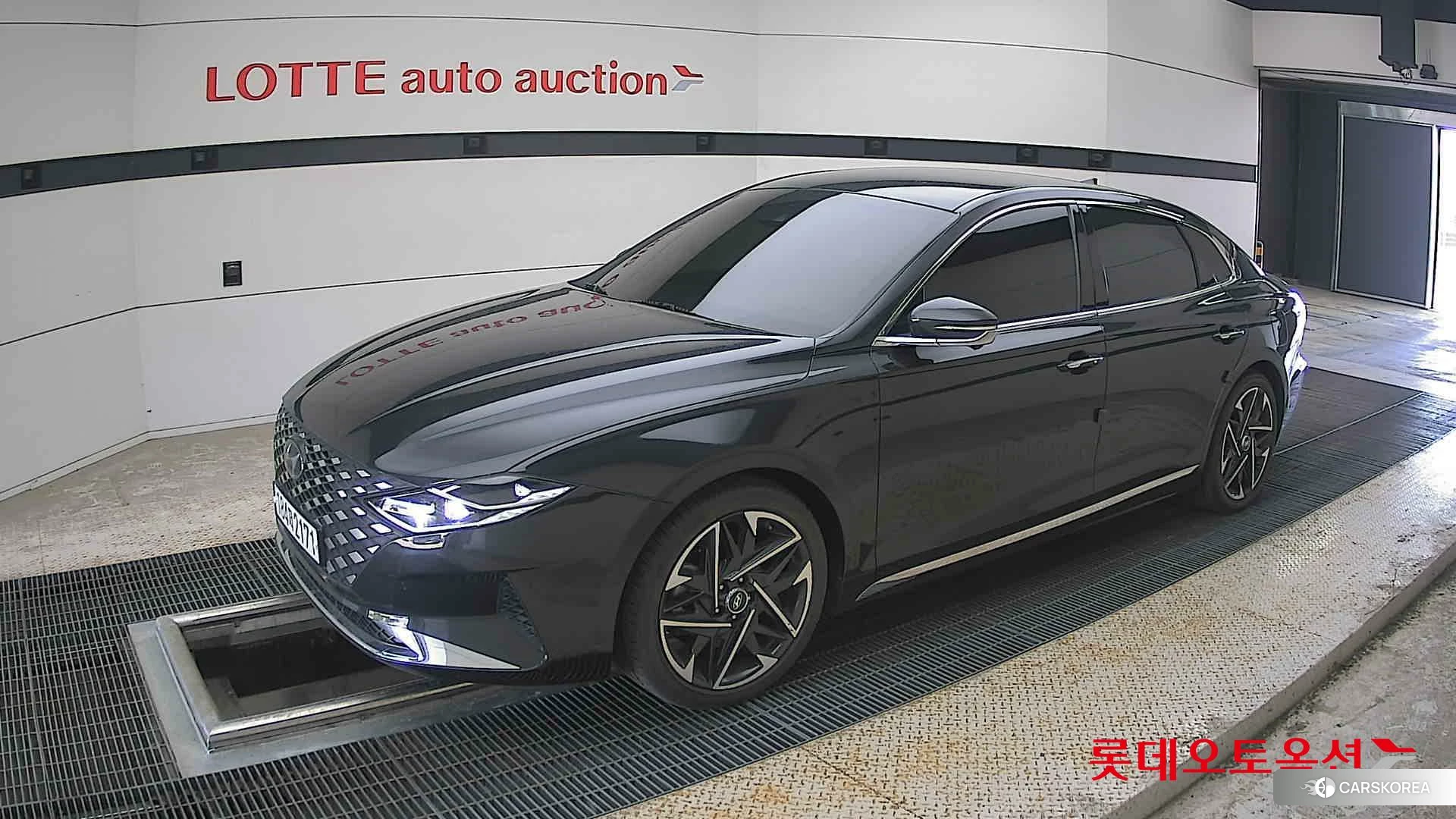 Hyundai Grandeur 2022 Черный из Кореи, фото 4