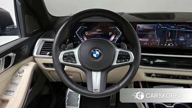 BMW X7 (G07) 2023 Черный из Кореи, фото 4