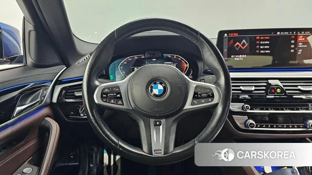 BMW 5 Series (G30) 2021 Синий из Кореи, фото 4