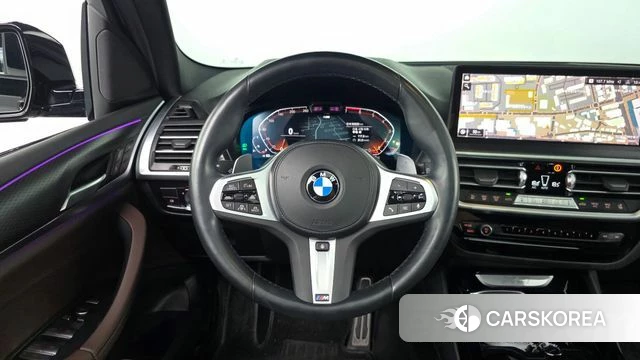 BMW X3 (G01) 2022 Черный из Кореи, фото 4