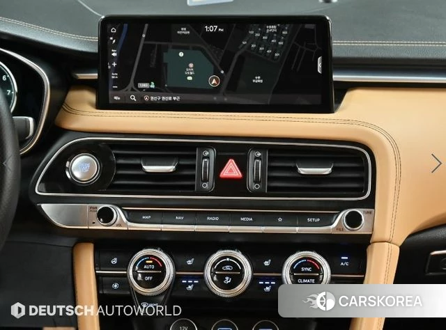 Genesis The New G70 2021 Синий из Кореи, фото 4
