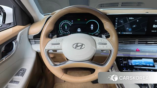 Hyundai The New Grandeur IG Hybrid 2020 Белый из Кореи, фото 4
