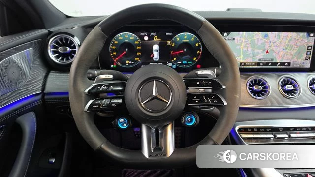 Mercedes-Benz AMG GT 2022 Черный из Кореи, фото 4