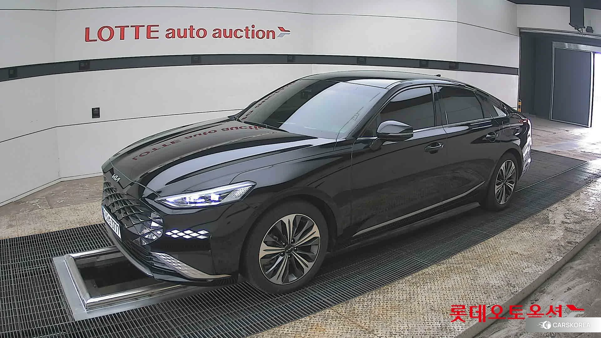 Kia K8 Hybrid 2022 Черный из Кореи, фото 4