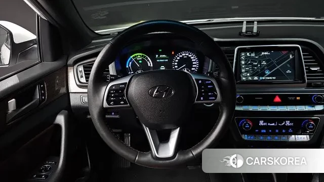 Hyundai Sonata New Rise Hybrid 2018 Белый из Кореи, фото 4