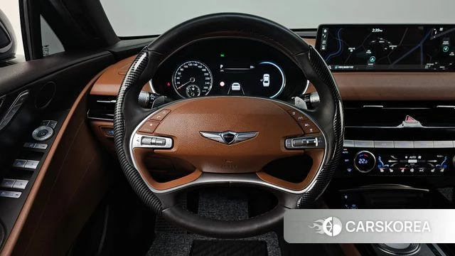 Genesis G80 (RG3) 2021 Синий из Кореи, фото 4