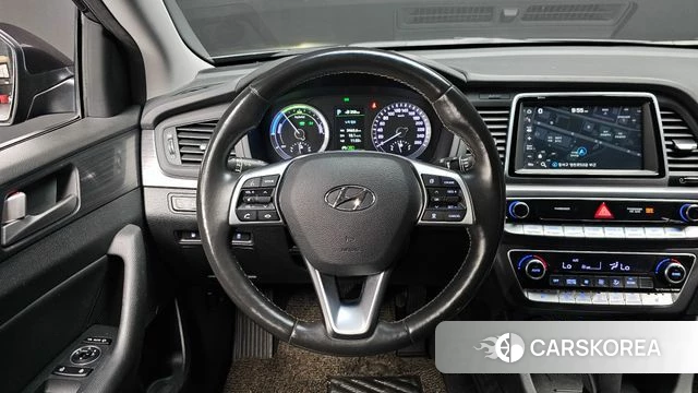 Hyundai Sonata New Rise Hybrid 2019 Серый из Кореи, фото 4