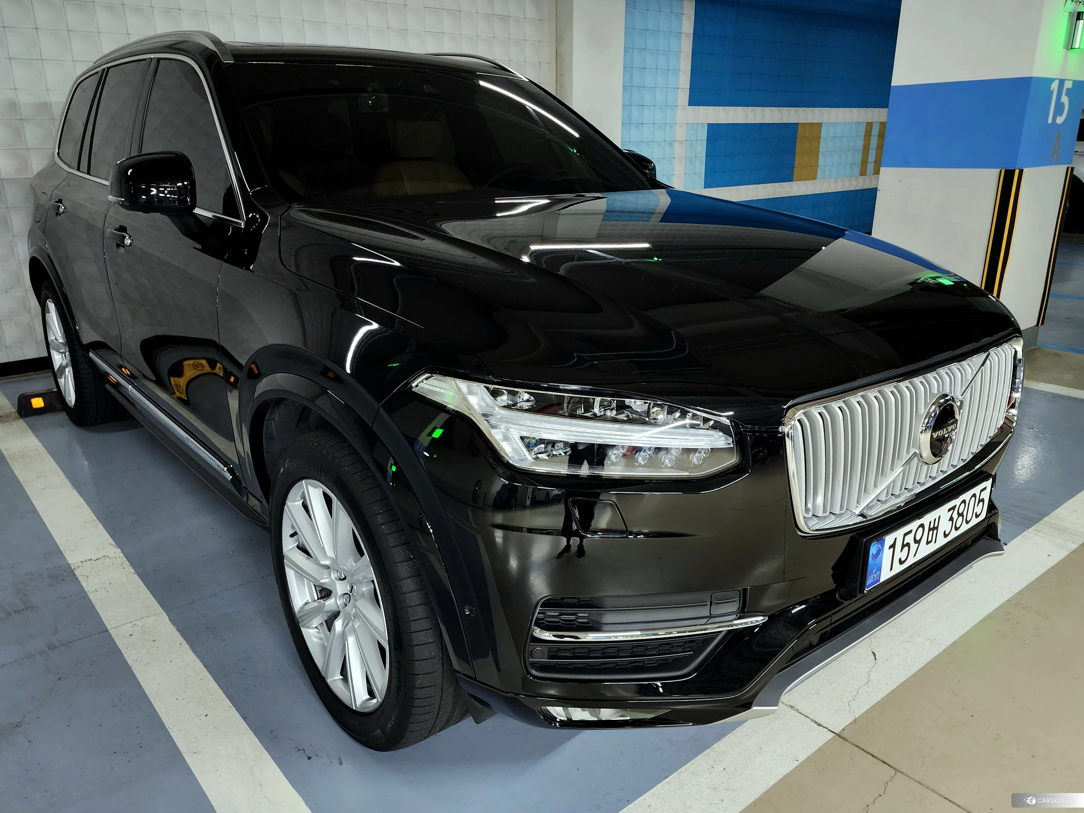 Volvo XC90 second Generation 2019 Черный из Кореи, фото 4
