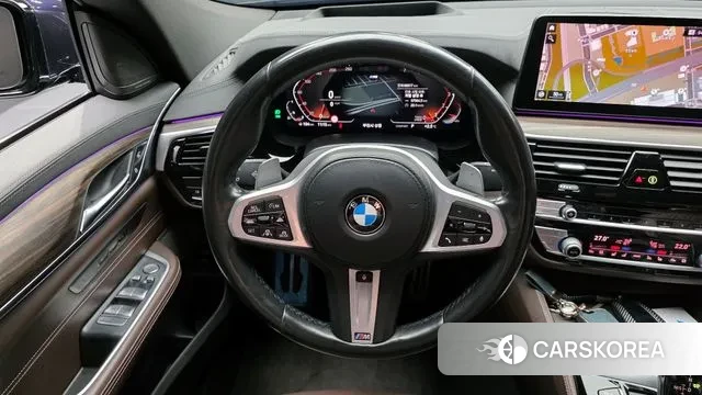 BMW 6 Series GT (G32) 2021 Черный из Кореи, фото 4