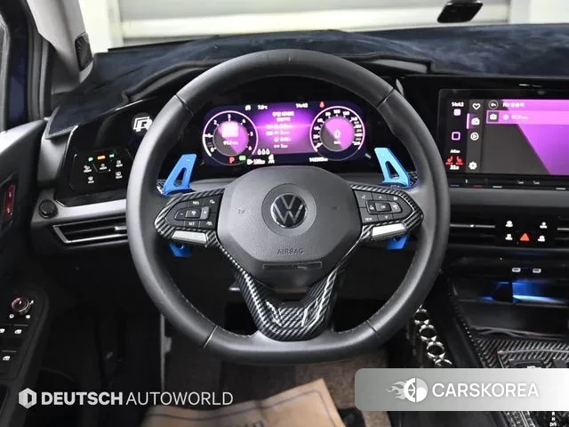 Volkswagen Golf 8th Generation 2022 Синий из Кореи, фото 4