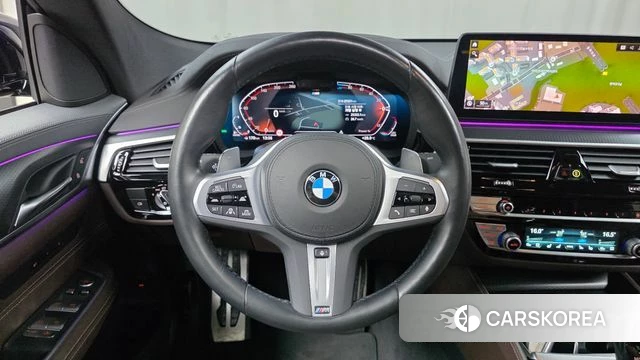 BMW 6 Series GT (G32) 2023 Черный из Кореи, фото 4