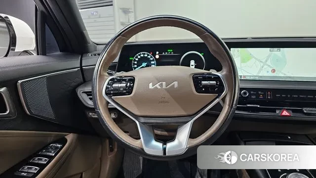 Kia K8 Hybrid 2021 Белый из Кореи, фото 4