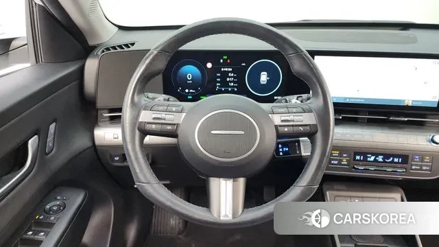Hyundai Kona Hybrid (SX2) 2023 Белый из Кореи, фото 4