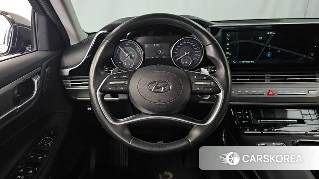 Hyundai The New Grandeur IG Hybrid 2021 Черный из Кореи, фото 4