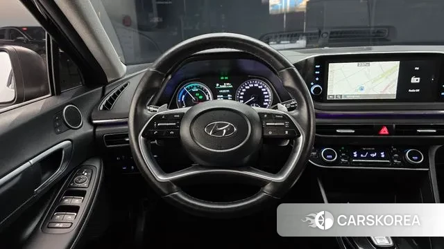 Hyundai Sonata Hybrid (DN8) 2021 Черный из Кореи, фото 4