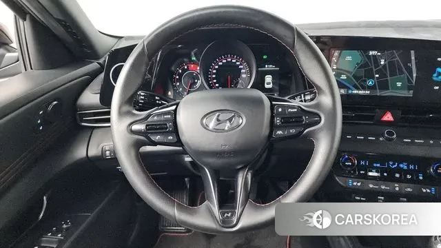 Hyundai Avante (CN7) 2021 Черный из Кореи, фото 4