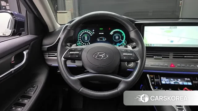 Hyundai The New Grandeur IG Hybrid 2020 Синий из Кореи, фото 4
