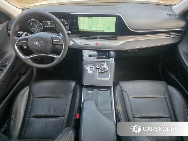 Hyundai The New Grandeur IG Hybrid 2021 Белый из Кореи, фото 4