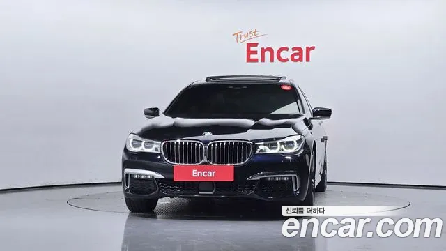 BMW 7 Series (G11) 2018 Черный из Кореи, фото 4