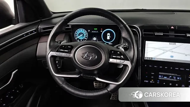 Hyundai Tucson Hybrid (NX4) 2021 Серый из Кореи, фото 4