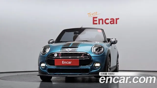 Mini Cooper S Convertible 2018 Синий из Кореи, фото 4