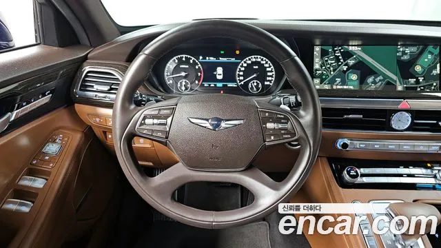 Genesis G90 2021 Синий из Кореи, фото 4
