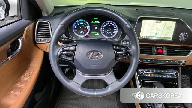 Hyundai Grandeur IG Hybrid 2018 Белый из Кореи, фото 4