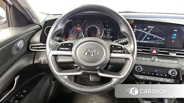 Hyundai Avante (CN7) 2022 Белый из Кореи, фото 4