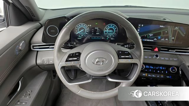 Hyundai Avante (CN7) 2023 Белый из Кореи, фото 4