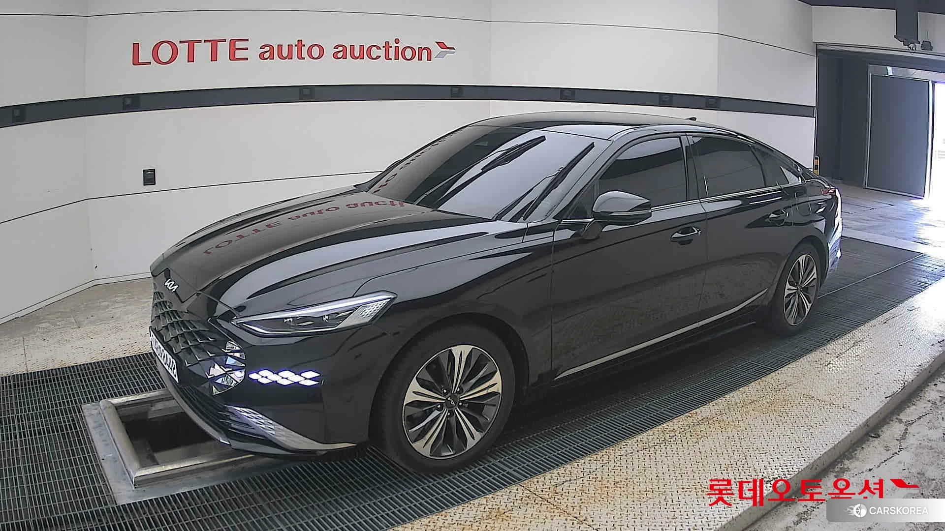 Kia K8 Hybrid 2022 Aurora Black Pearl из Кореи, фото 4