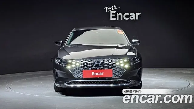Hyundai The New Grandeur IG Hybrid 2020 Серый из Кореи, фото 4
